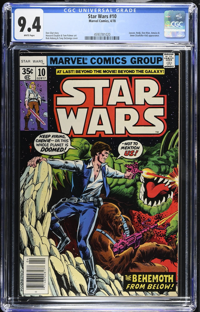 Star Wars #10 (4/78) Graded CGC 9.4 (Online Order Only)