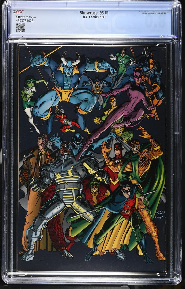 Showcase '93 #1 (1/93) Graded CGC 8 (Online Order Only)