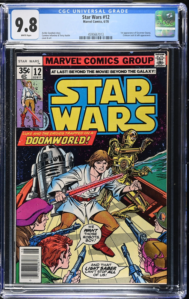 Star Wars #12 (6/78) Graded CGC 9.8 (Online Order Only)