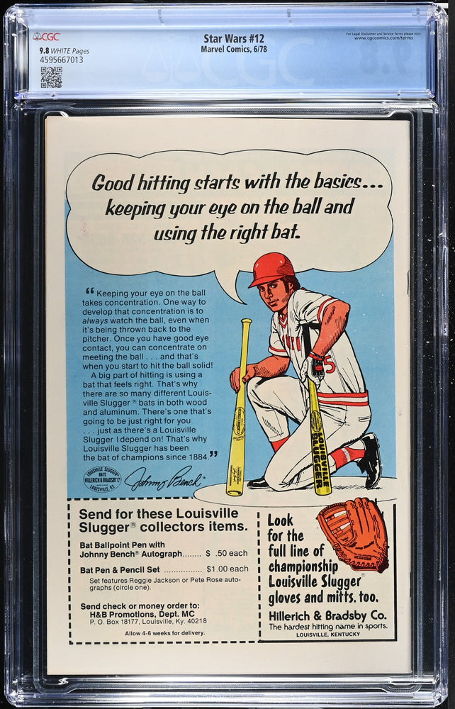 Star Wars #12 (6/78) Graded CGC 9.8 (Online Order Only)