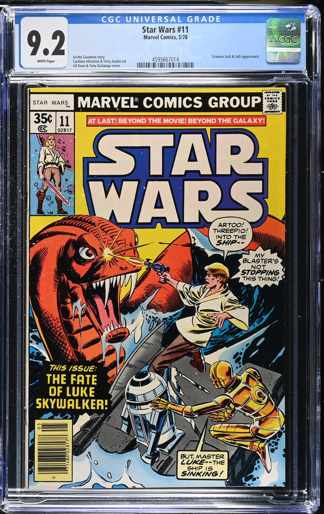 Star Wars #11 (5/78) Graded CGC 9.2 (Online Order Only)