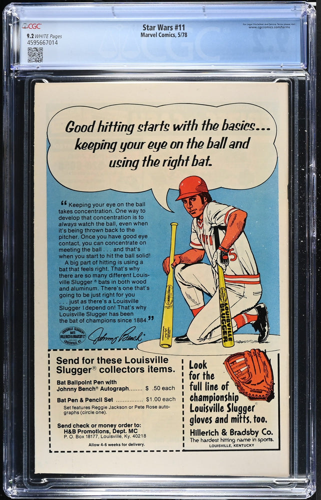 Star Wars #11 (5/78) Graded CGC 9.2 (Online Order Only)