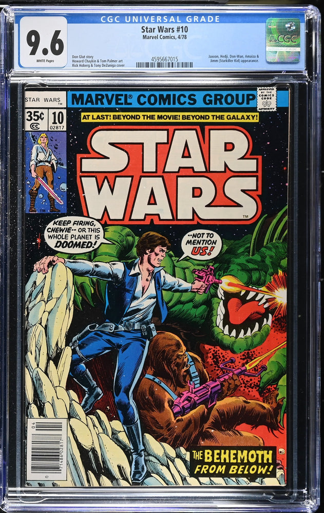 Star Wars #10 (4/78) Graded CGC 9.6 (Online Order Only)