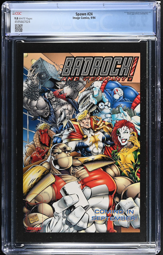 Spawn #24 (9/94) Graded CGC 9.8 (Online Order Only)