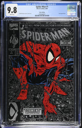 Spider-Man #1 (8/90) Graded CGC 9.8 Silver Edition (Online Order Only)