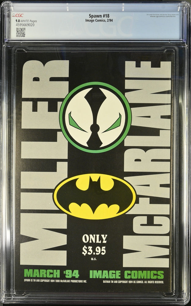 Spawn #18 (2/94) Graded CGC 9.8 (Online Order Only)