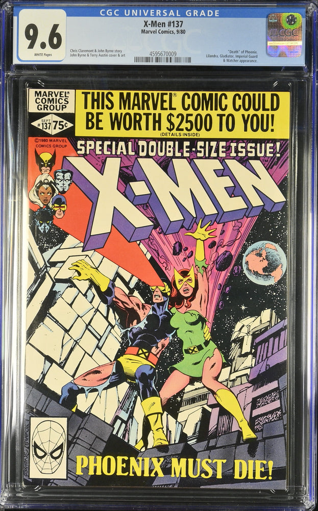 X-Men #137 (9/80) Graded CGC 9.6 (Online Order Only)