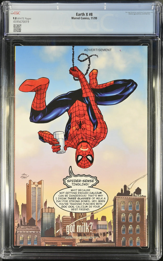 Earth X #8 (11/99) Graded CGC 9.8 (Online Order Only)