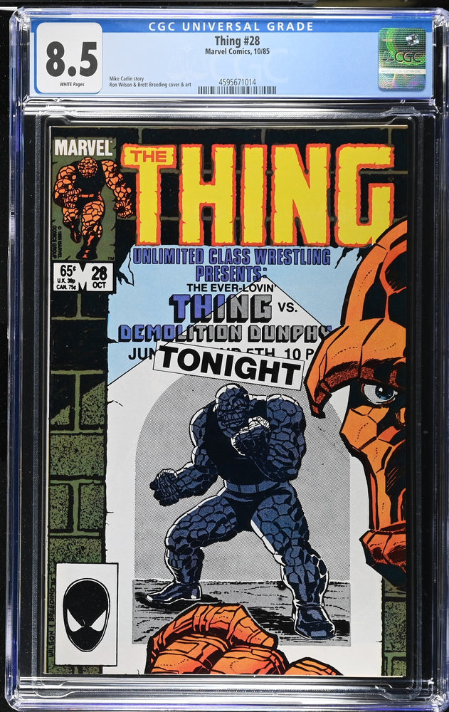 Thing #28 (10/85) Graded CGC 8.5 (Online Order Only)
