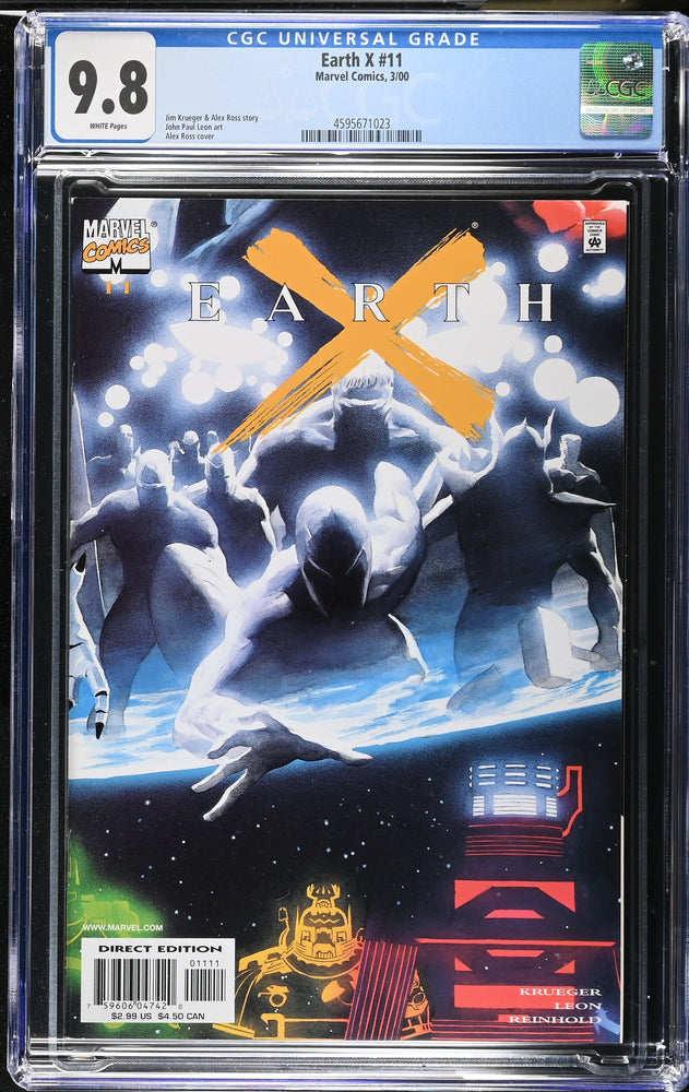 Earth X #11 (3/00) Graded CGC 9.8 (Online Order Only)