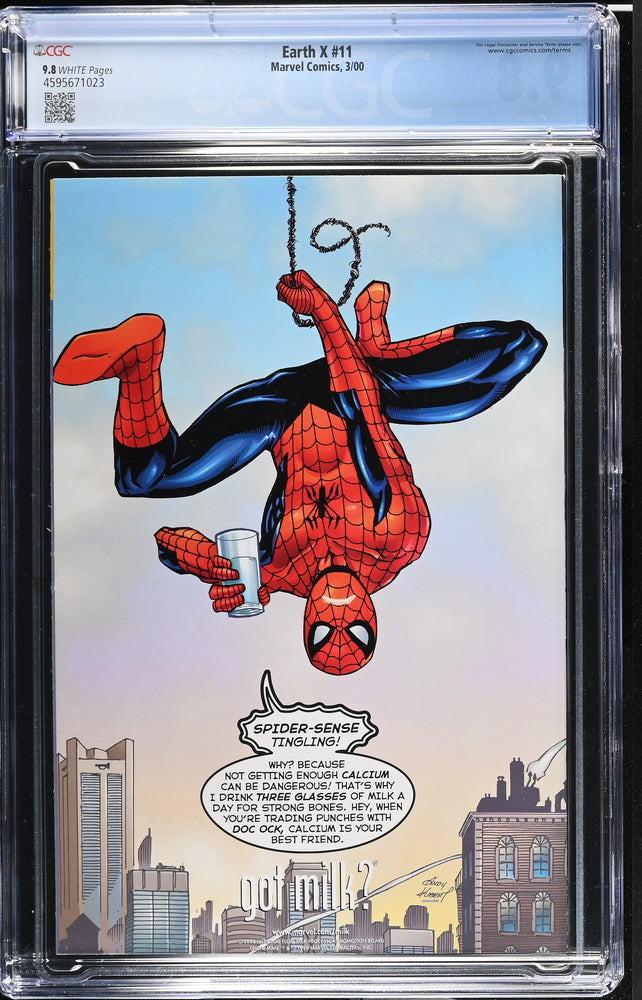 Earth X #11 (3/00) Graded CGC 9.8 (Online Order Only)
