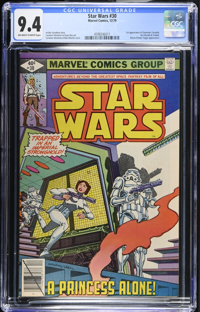 Star Wars #30 (12/79) Graded CGC 9.4 (Online Order Only)