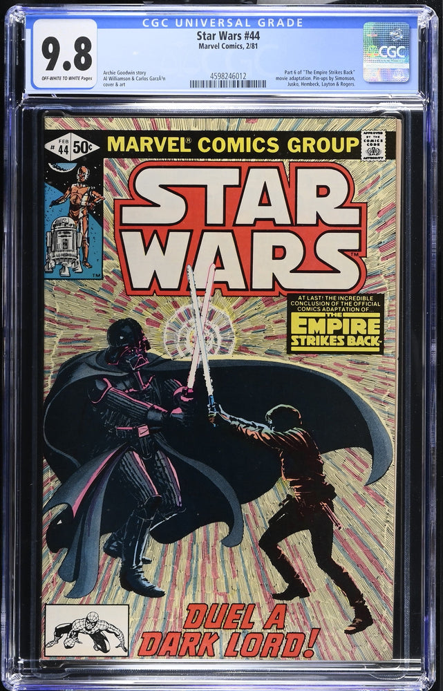 Star Wars #44 (2/81) Graded CGC 9.8 (Online Order Only)