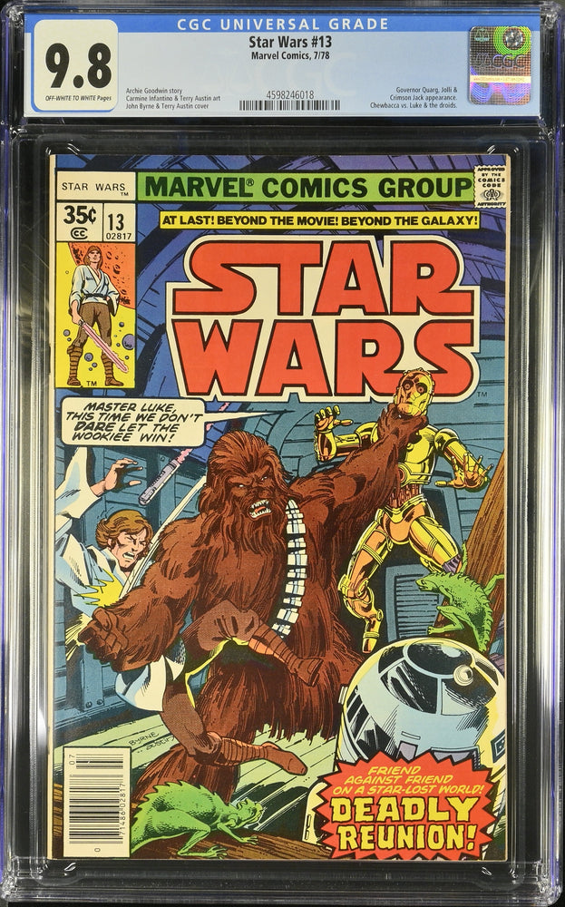 Star Wars #13 (7/78) Graded CGC 9.8 (Online Order Only)
