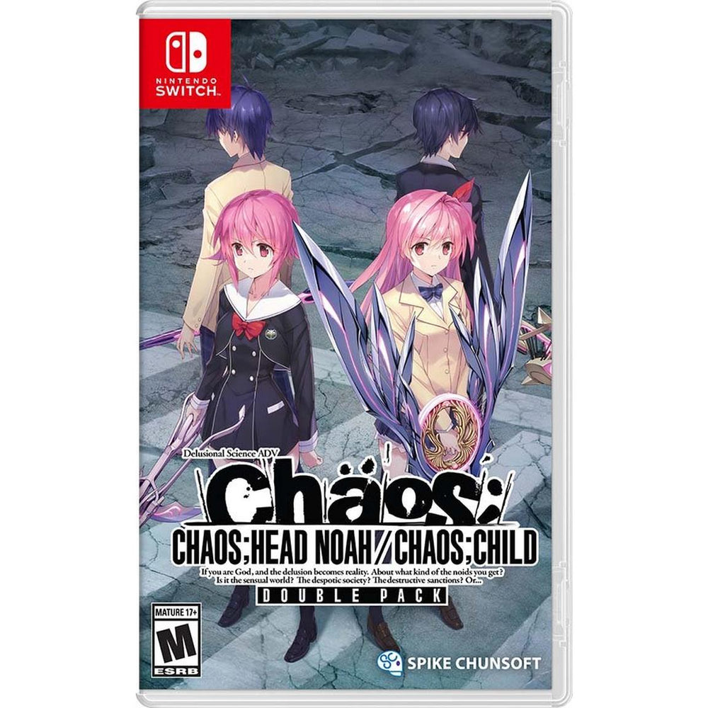 Chaos;Head Noah / Chaos;Child Double Pack: Steelbook Launch Edition (Nintendo Switch) (ONLINE ORDER ONLY)