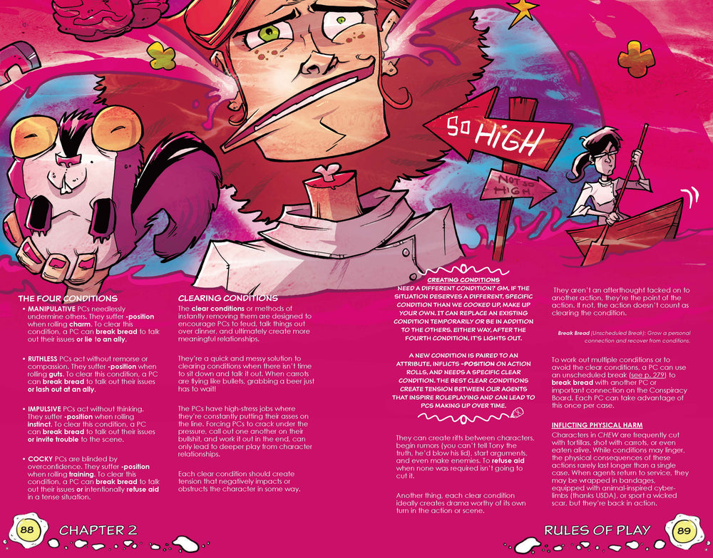 CHEW: The Roleplaying Game (RPG Book + PDF) (ONLINE ORDER ONLY)