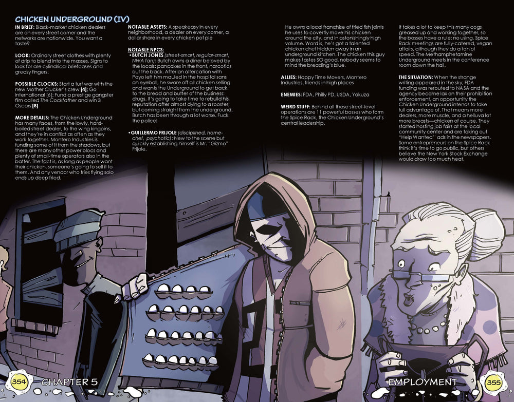 CHEW: The Roleplaying Game (RPG Book + PDF) (ONLINE ORDER ONLY)