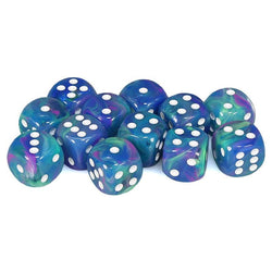 Chessex: D6 Festive DICE SET - 16MM (Online Order Only)
