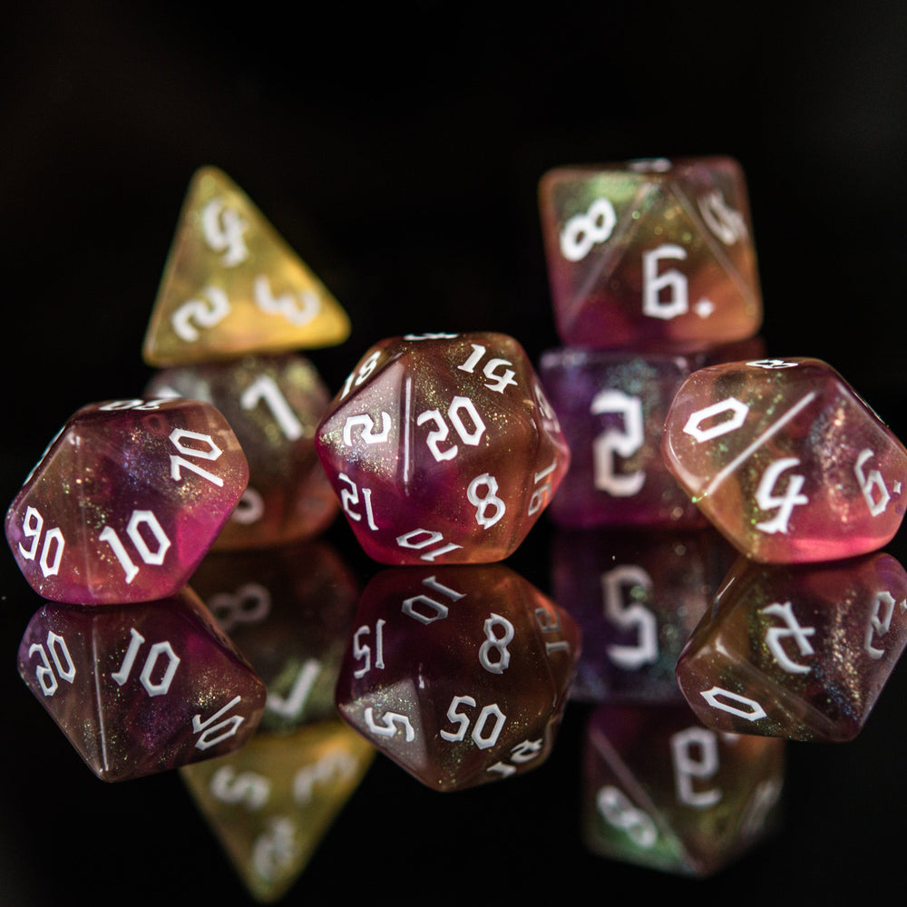 Barbarian Class Acrylic Dice Set (ONLINE ORDER ONLY)