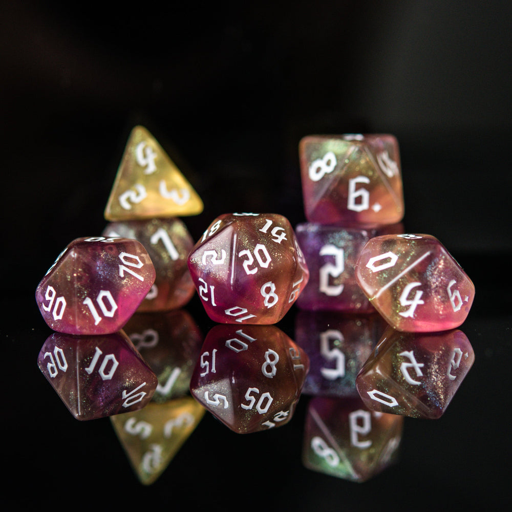 Barbarian Class Acrylic Dice Set (ONLINE ORDER ONLY)