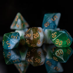 Cleric Class Acrylic Dice Set (ONLINE ORDER ONLY)