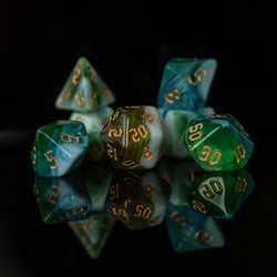 Cleric Class Acrylic Dice Set (ONLINE ORDER ONLY)