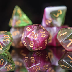 Druid Class Acrylic Dice Set (ONLINE ORDER ONLY)