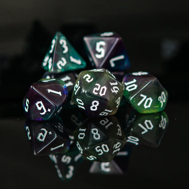 Fighter Class Acrylic Dice Set (ONLINE ORDER ONLY)