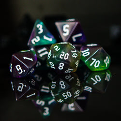 Fighter Class Acrylic Dice Set (ONLINE ORDER ONLY)