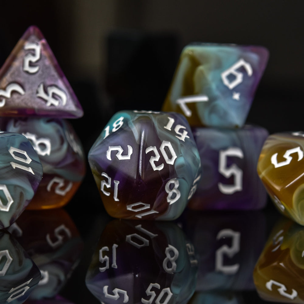 Paladin Class Acrylic Dice Set (ONLINE ORDER ONLY)
