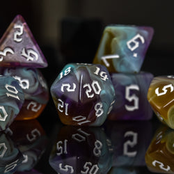 Paladin Class Acrylic Dice Set (ONLINE ORDER ONLY)