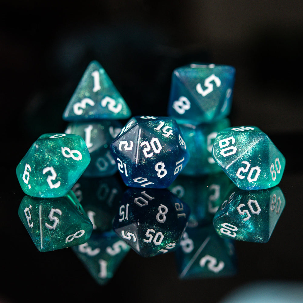 Sorcerer Class Acrylic Dice Set (ONLINE ORDER ONLY)