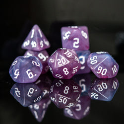 Warlock Class Acrylic Dice Set (ONLINE ORDER ONLY)