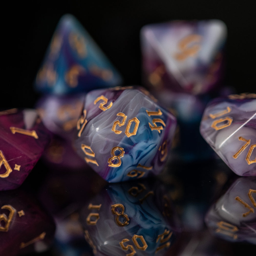Wizard Class Acrylic Dice Set (ONLINE ORDER ONLY)