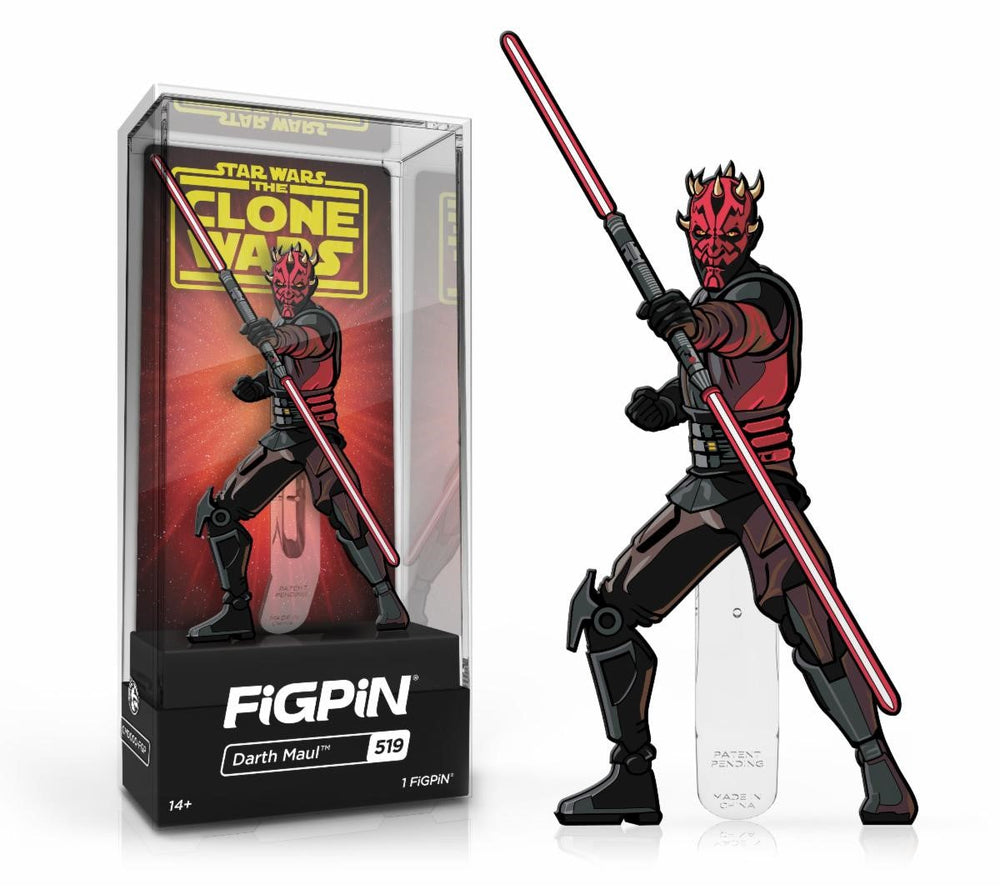 FiGPiN: Star Wars: The Clone Wars - Darth Maul #519 (ONLINE ORDER ONLY)