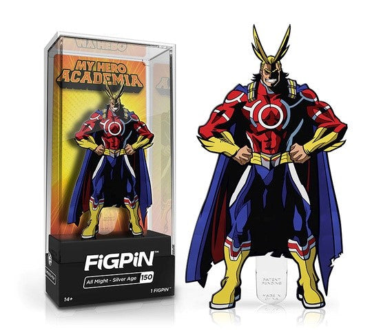 FiGPiN: My Hero Academia - All Might (Silver Age) #150 (ONLINE ORDER ONLY)