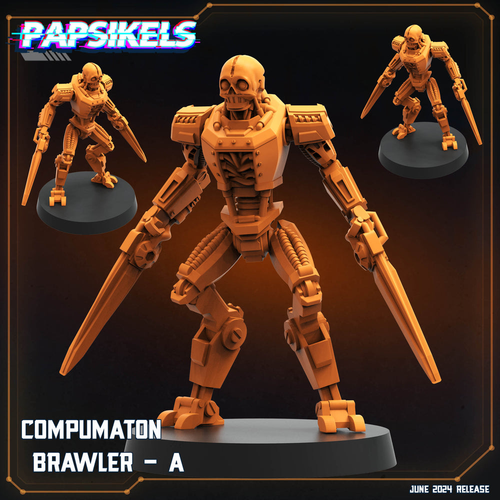 3D Printed Papsikels Compumaton Set JUNE 2024 SCIFI 28mm 32mm (Online Only)