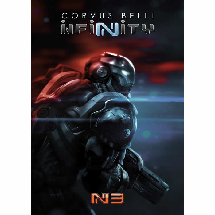 COR289403 Infinity N3 Human Sphere Core Rulebook Infinity Corvus Belli (ONLINE ORDER ONLY)