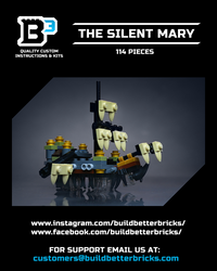 Custom Mini The Silent Mary Pirate Ship (Online Order Only)