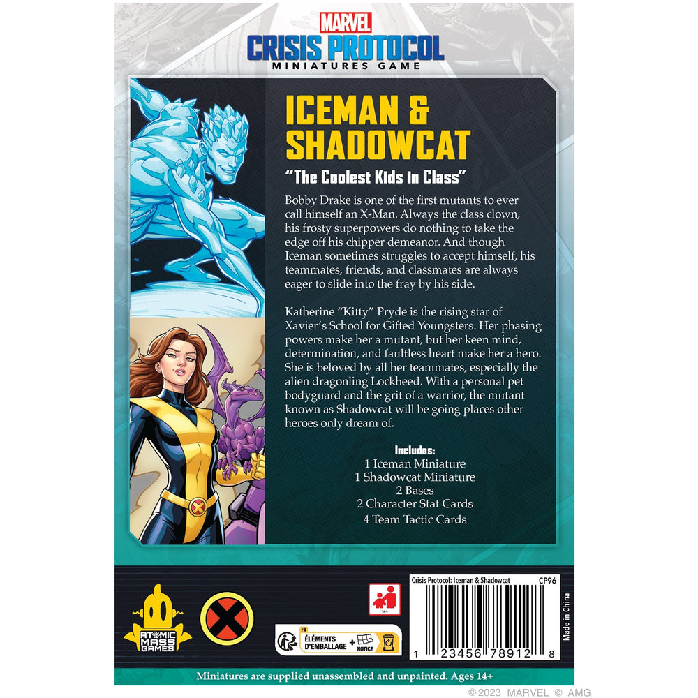 Marvel Crisis Protocol: Iceman & Shadowcat (ONLINE ORDER ONLY)