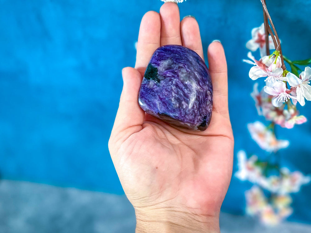 Polished Charoite 51-100 Grams (ONLINE ORDER ONLY)