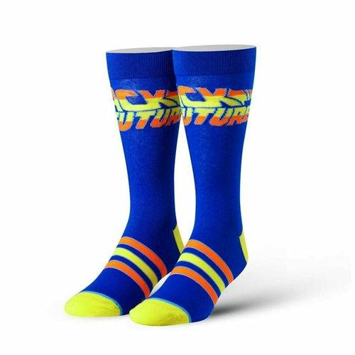 Back to the Future "Flames" Men's Straight Crew Socks (Size 6-13) (ONLINE ORDER ONLY)