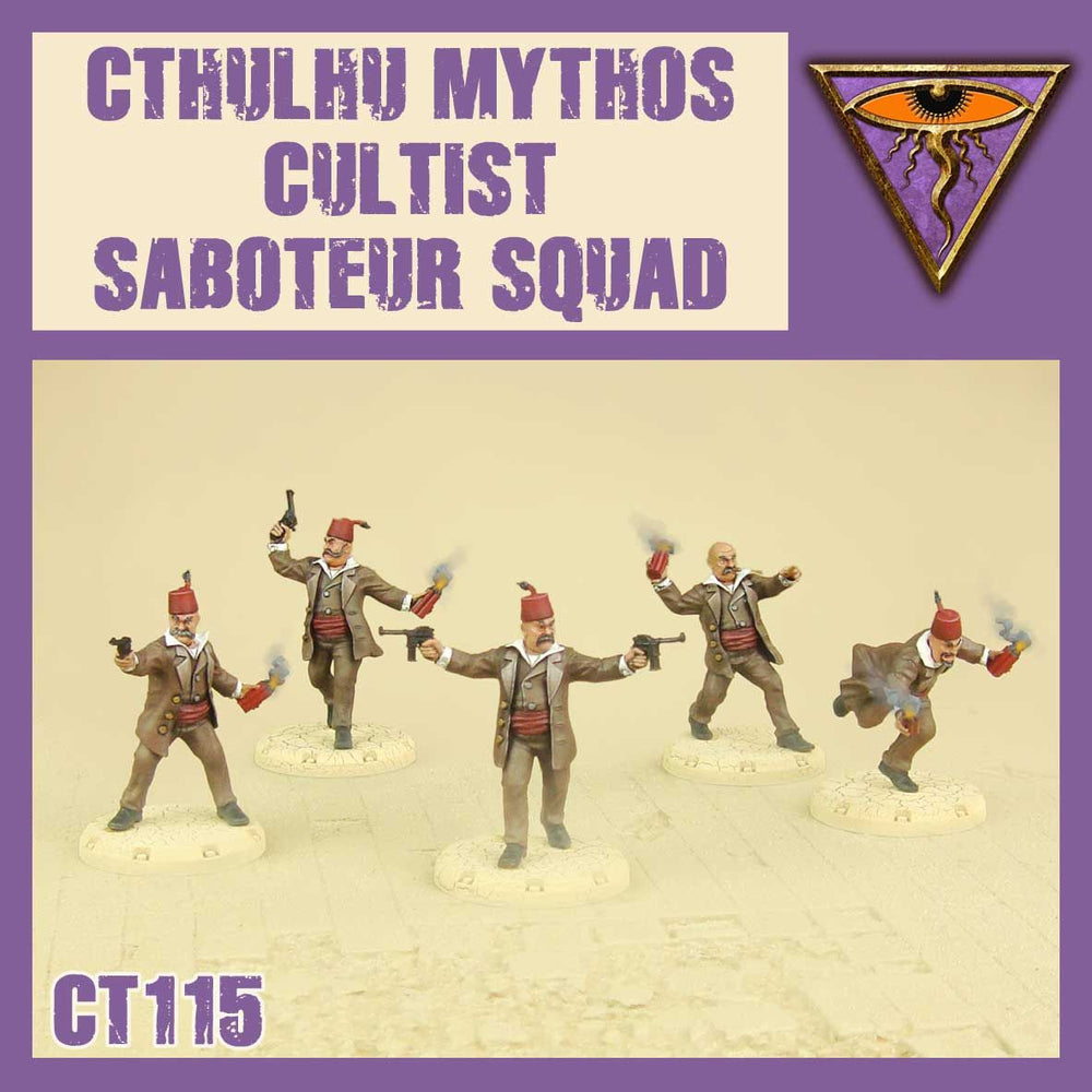DUST 1947: Cultist Saboteur Squad (ONLINE ORDER ONLY)