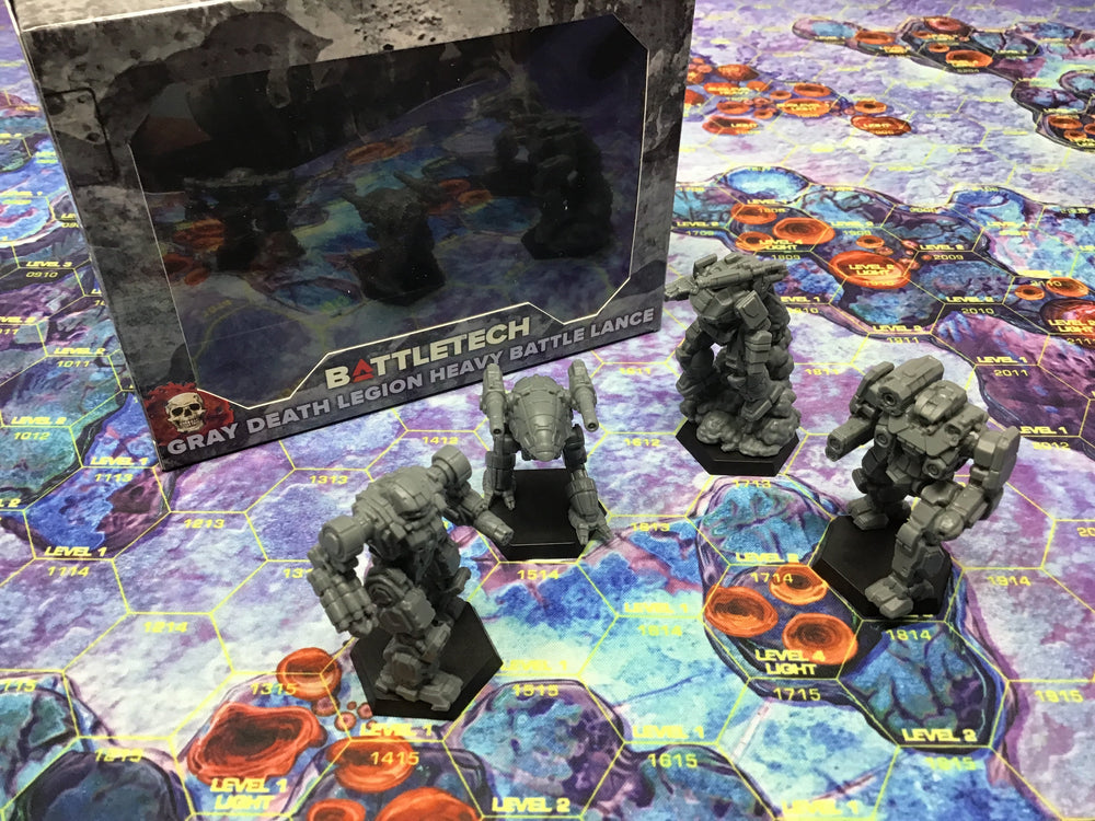 BattleTech: ForcePack - Gray Death Legion Heavy Battle Lance