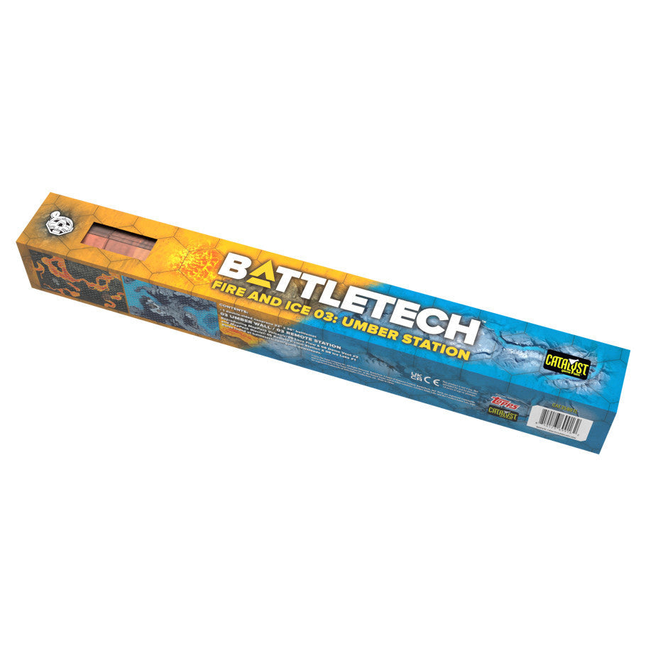 Battletech: Battlemat - Fire and Ice 03: Umber Station (ONLINE ORDER ONLY)