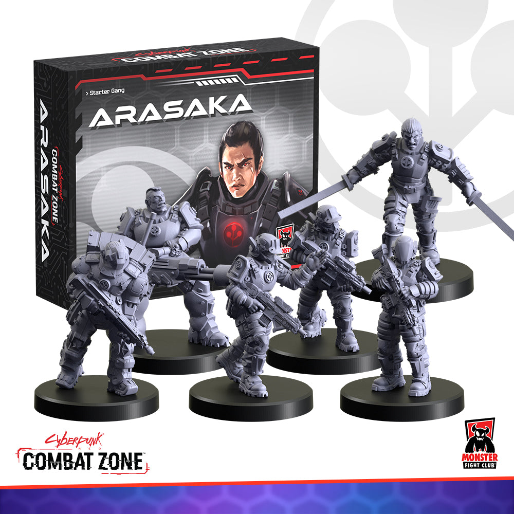 Cyberpunk Red Combat Zone: Arasaka Starter Gang (ONLINE ORDER ONLY)