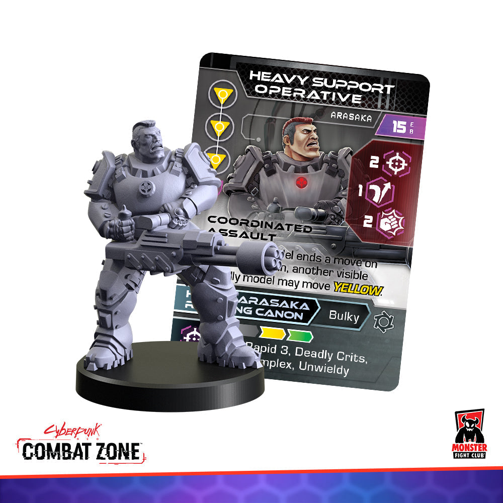 Cyberpunk Red Combat Zone: Arasaka Starter Gang (ONLINE ORDER ONLY)