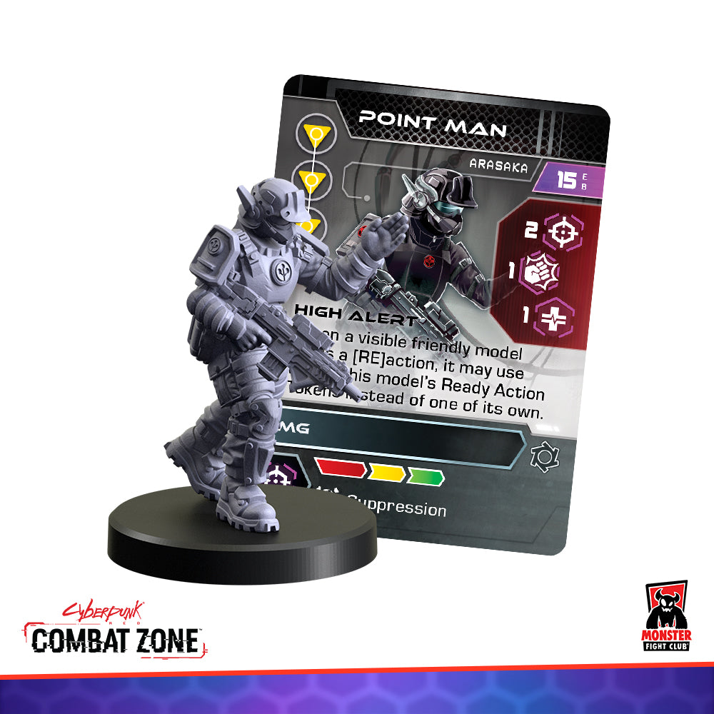 Cyberpunk Red Combat Zone: Arasaka Starter Gang (ONLINE ORDER ONLY)