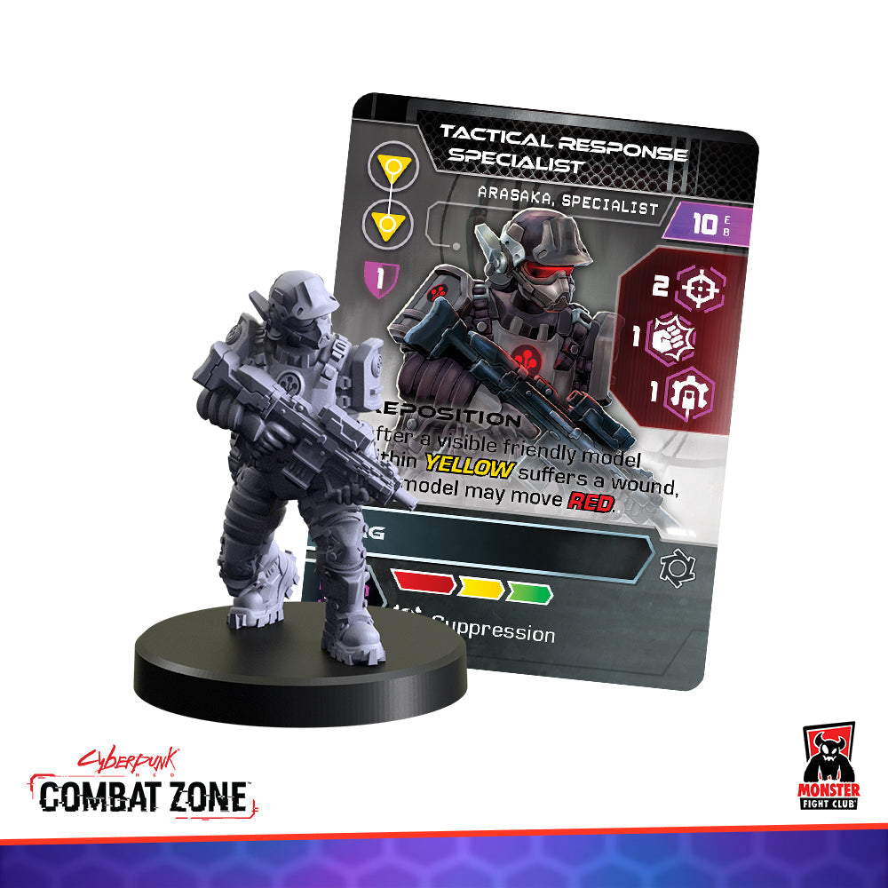 Cyberpunk Red Combat Zone: Arasaka Starter Gang (ONLINE ORDER ONLY)