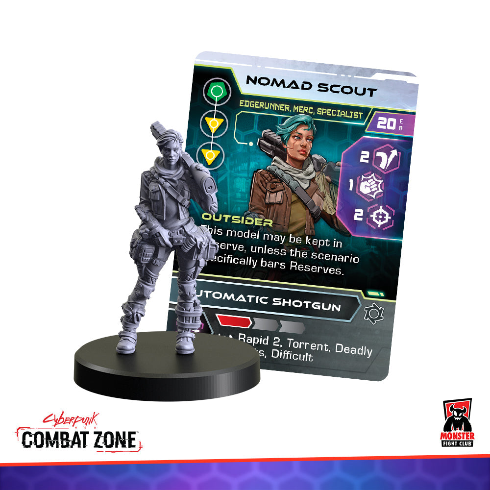 Cyberpunk Red Combat Zone: Edgerunners 1 Starter Gang (ONLINE ORDER ONLY)